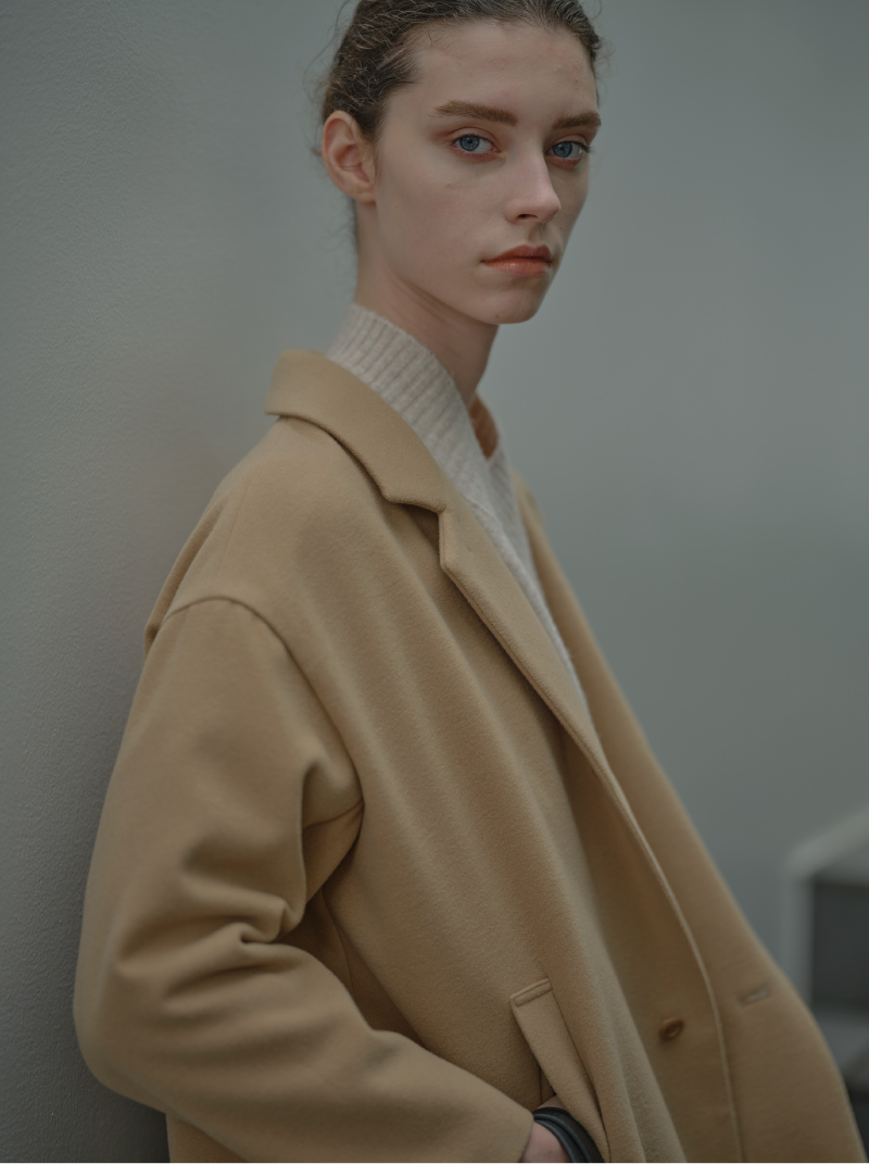 【UNDERSON UNDERSON】チェスターコート　キャメル JW ANDERSON - ラスト1点 / OVERCOAT / オーバーコート