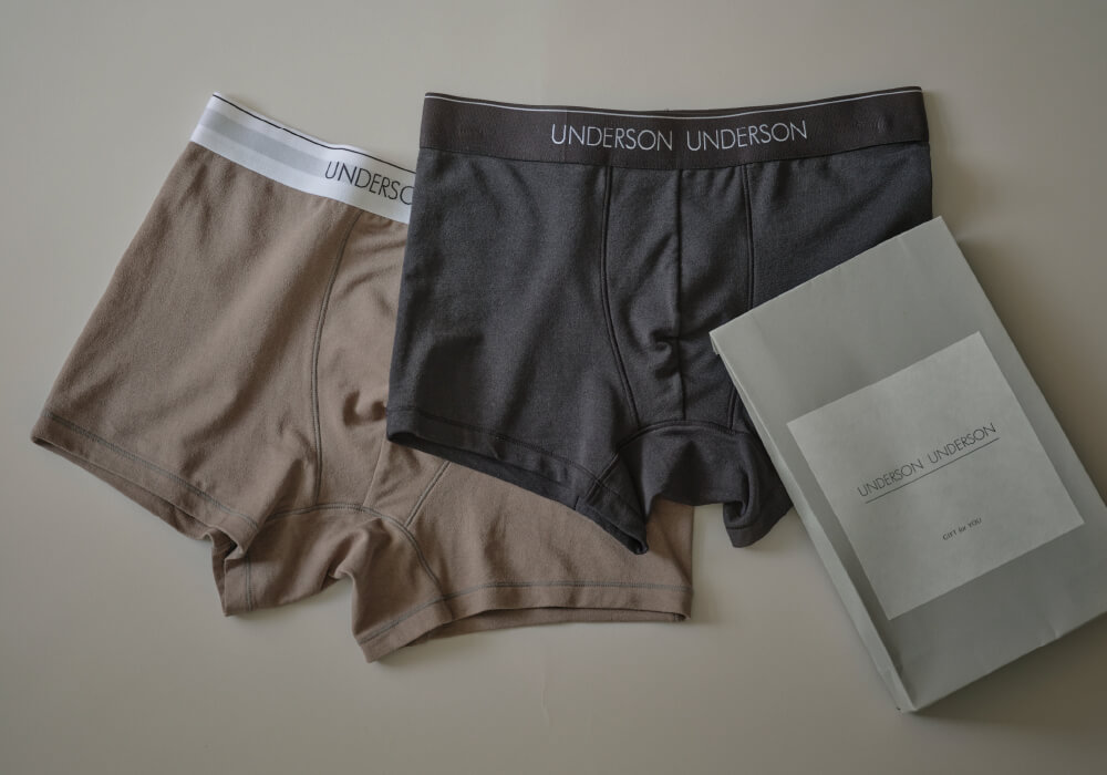 知るほどに、はきたくなる UNDERSON UNDERSON レギュラーショートボクサー