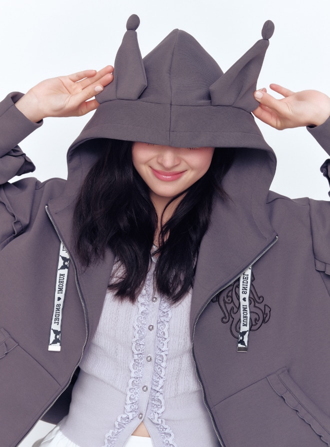 SNIDEL / SNIDEL HOMEのコラボレーションアイテム着用画像