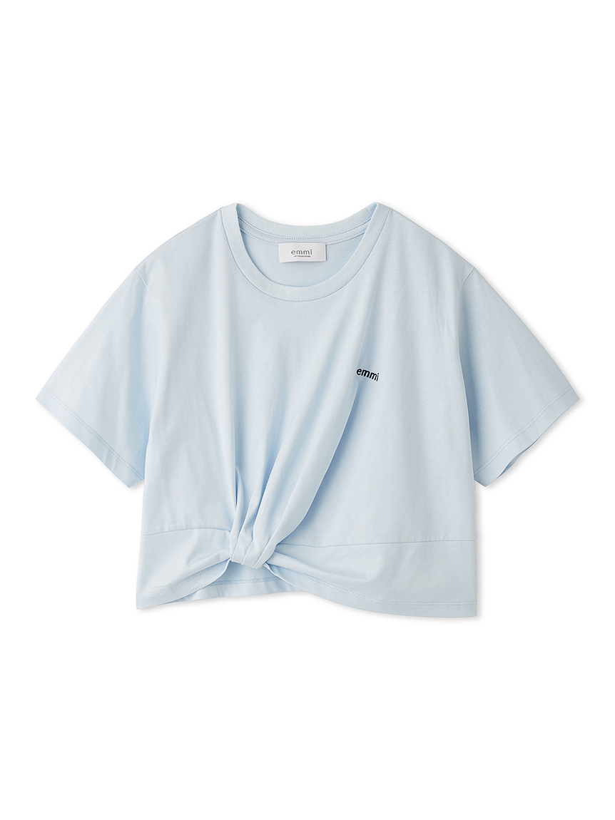 【MASH SUMMER WEEK限定】emmiロゴ裾タックデザインＴシャツ